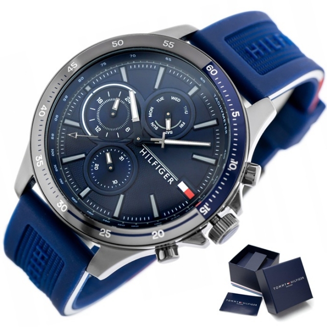 TOMMY HILFIGER moške ure 1791721 Bank