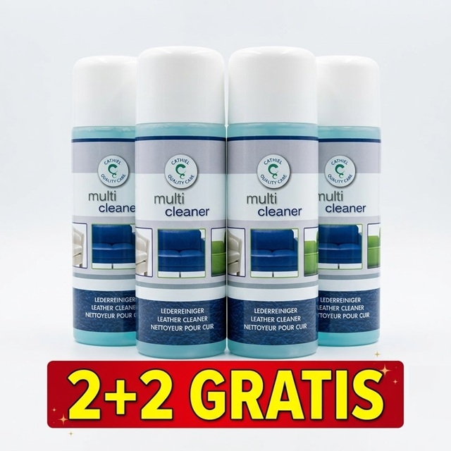 Čistilo za naravno usnje in umetno usnje: MULTICLEANER, 150mL 2+2 GRATIS