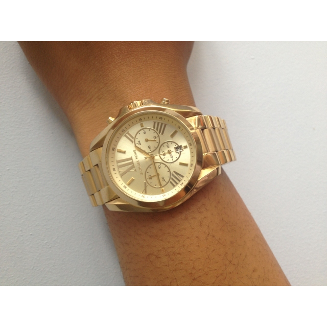 MICHAEL KORS ženske ure MK5605 Bradshaw Chronograph