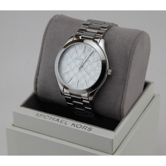 Michael Kors MK3371 ženska ura Slim Runway – srebrna
