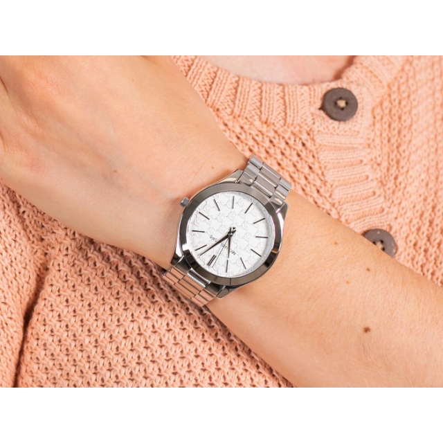 Michael Kors MK3371 ženska ura Slim Runway – srebrna