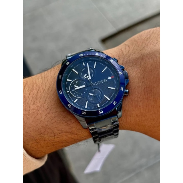 TOMMY HILFIGER moške ure 1791720 Bank