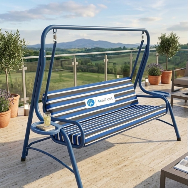Blazina za gugalnico, komplet: 170x50x10cm + 170x40x10cm