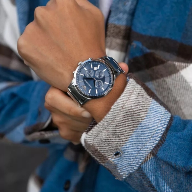 EMPORIO ARMANI moška ura AR2448 – kronograf