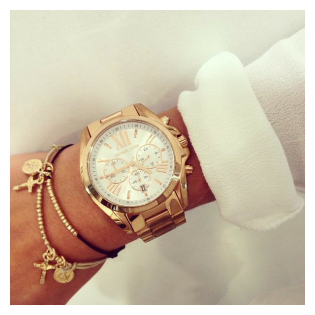MICHAEL KORS ženske ure MK5605 Bradshaw Chronograph