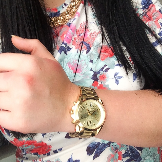 MICHAEL KORS ženske ure MK5605 Bradshaw Chronograph