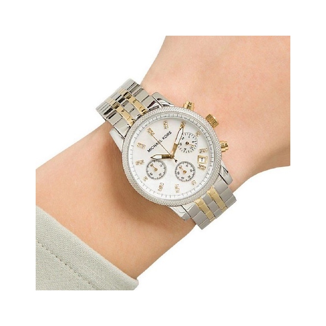 MICHAEL KORS ženske ure MK5057 Ritz Chronograph