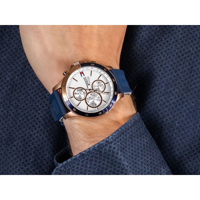 TOMMY HILFIGER moške ure 1791778 Brad